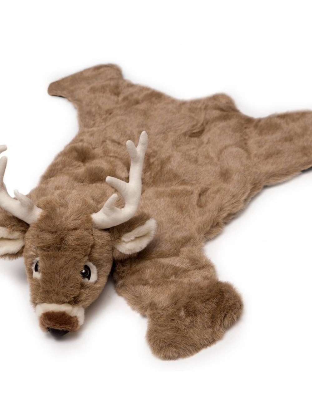 Carstens Plush White Tail Deer Kids Animal Rug 40” L X 29” W